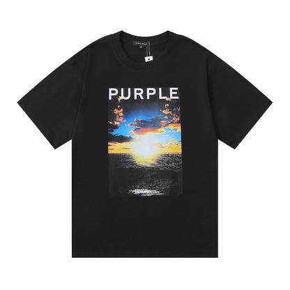 SOLLSALE-PURPLE  fashion T-shirt