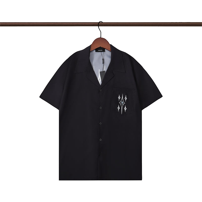 SOLLSALE-AMIRI silk shirt