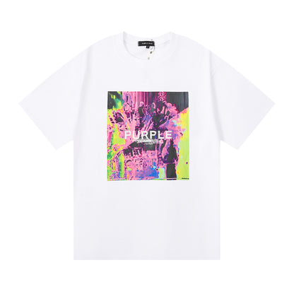 SOLLSALE-PURPLE  fashion T-shirt