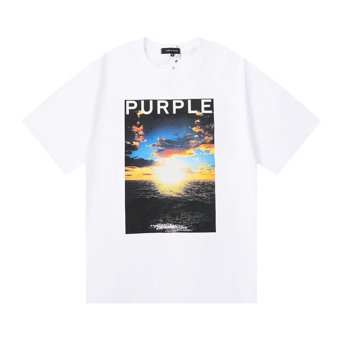 SOLLSALE-PURPLE  fashion T-shirt