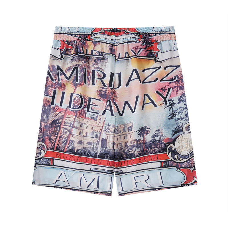 SOLLSALE-AMIRI silk shirt