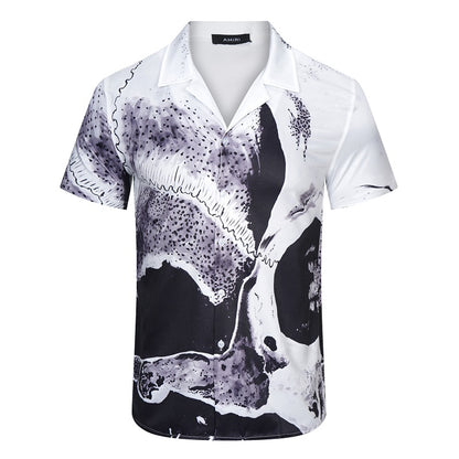 SOLLSALE-AMIRI silk shirt