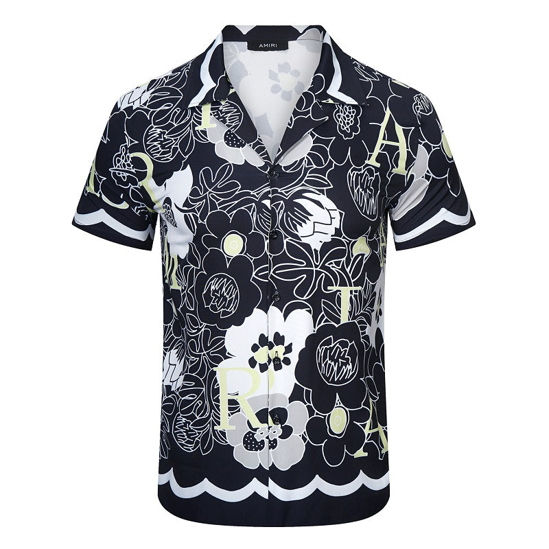 SOLLSALE-AMIRI silk shirt