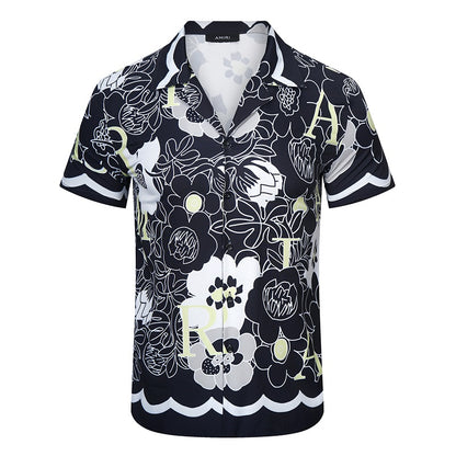 SOLLSALE-AMIRI silk shirt