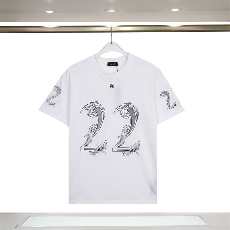 SOLLSALE-AMIRI  fashion T-shirt