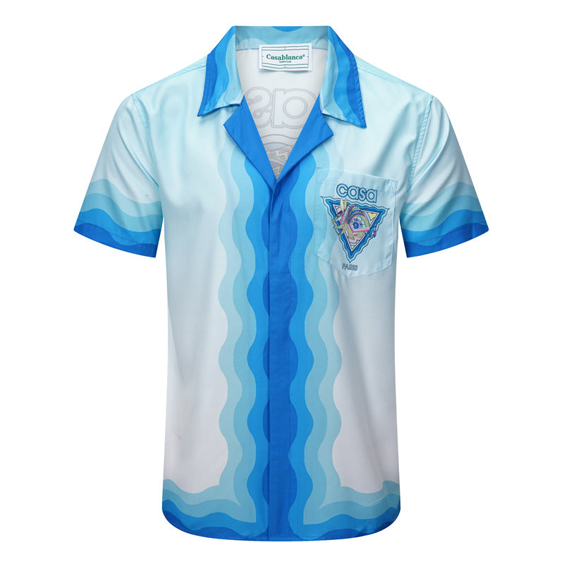 SOLLSALE-Casablanca silk shirt