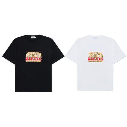 SOLLSALE-RHUDE fashion T-shirt