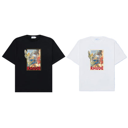 SOLLSALE-RHUDE fashion T-shirt