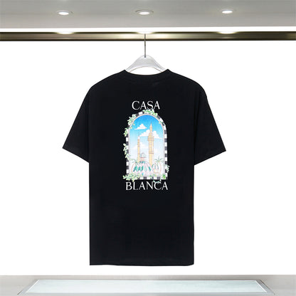 SOLLSALE-Casablanca fashion T-shirt