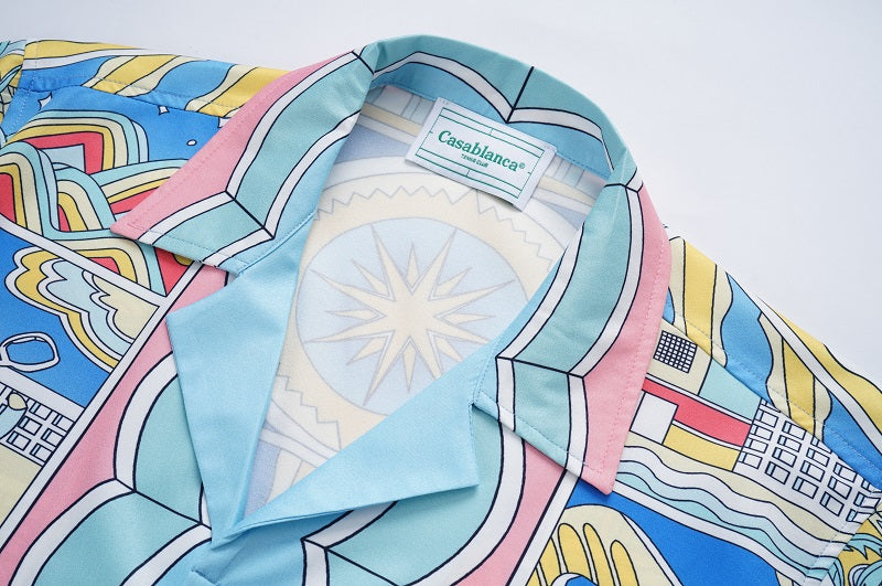 SOLLSALE-Casablanca silk shirt