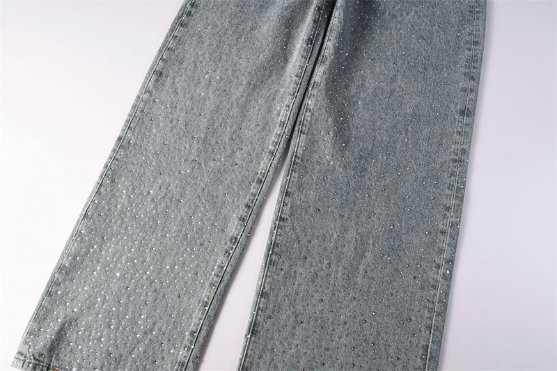 SOLLSALE-PURPLE  Fashion Jeans 9133