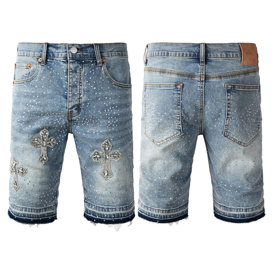 SOLLSALE-PURPLE  Fashion Jeans 5098