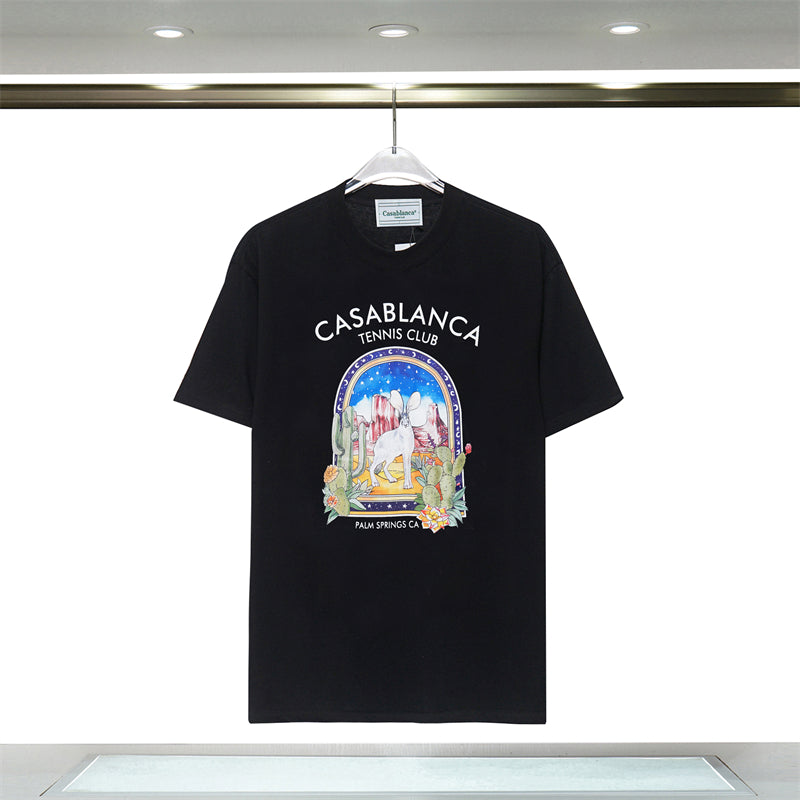 SOLLSALE-Casablanca fashion T-shirt