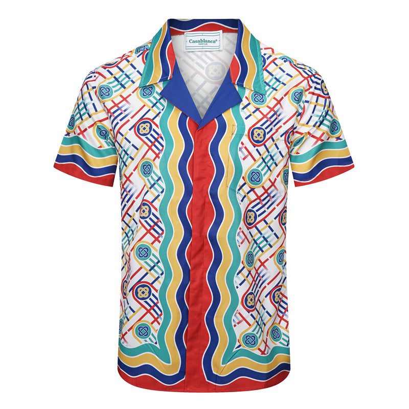 SOLLSALE-Casablanca silk shirt