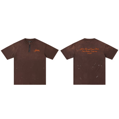 SOLLSALE-AMIRI fashion T-shirt