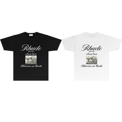 SOLLSALE-RHUDE fashion T-shirt