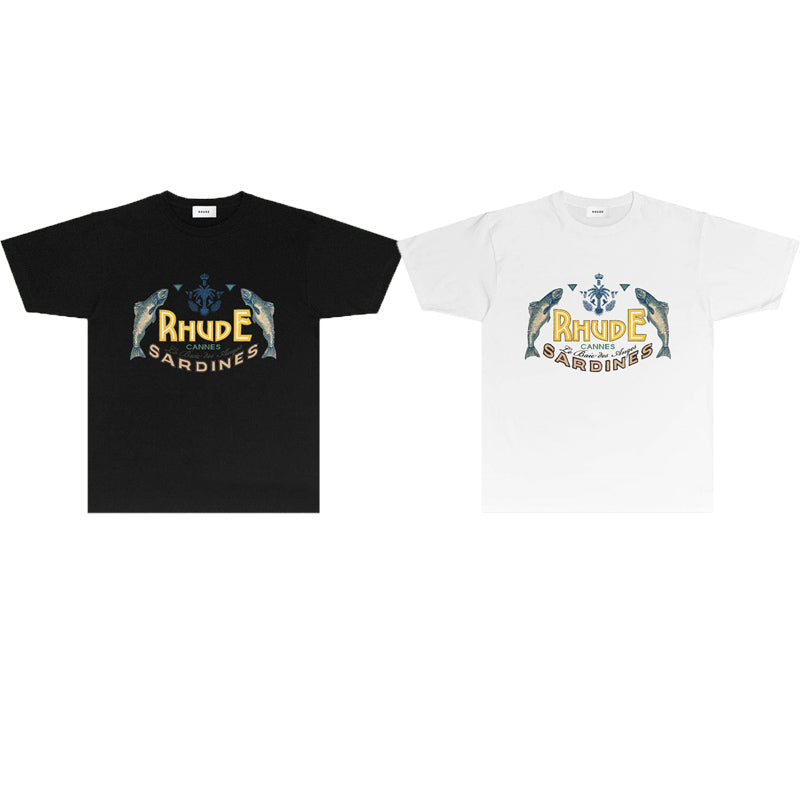 SOLLSALE-RHUDE fashion T-shirt