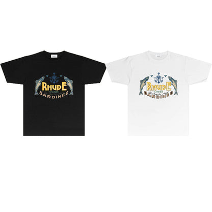 SOLLSALE-RHUDE fashion T-shirt