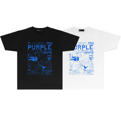 SOLLSALE-PURPLE  fashion T-shirt