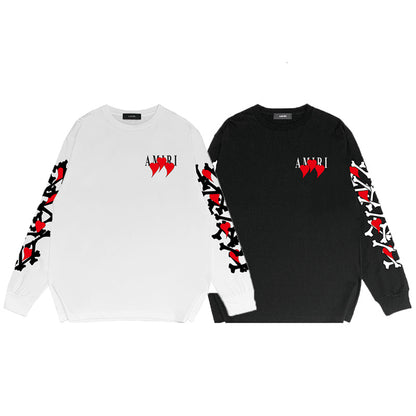 SOLLSALE-Amiri Fashion Long Sleeve T-Shirt