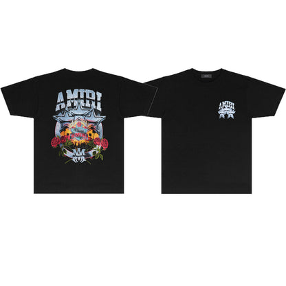 SOLLSALE-AMIRI  fashion T-shirt