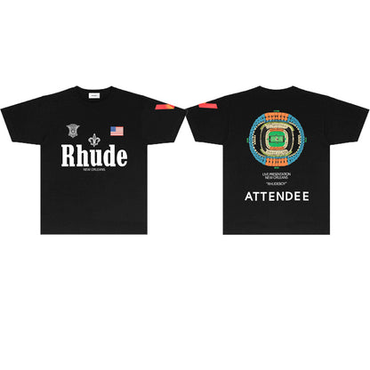 SOLLSALE-RHUDE fashion T-shirt