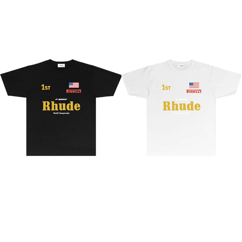 SOLLSALE-RHUDE fashion T-shirt
