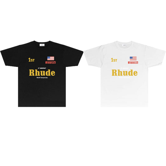 SOLLSALE-RHUDE fashion T-shirt