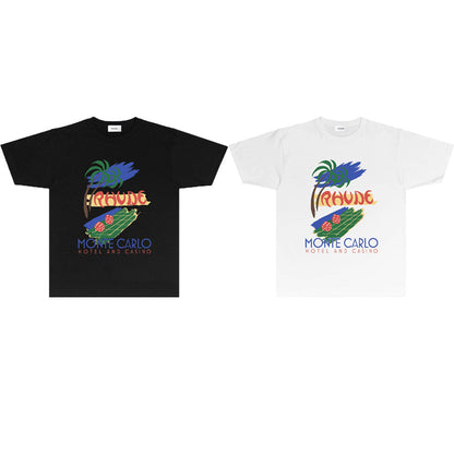 SOLLSALE-RHUDE fashion T-shirt