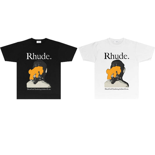 SOLLSALE-RHUDE fashion T-shirt