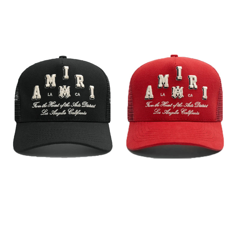 SOLLSALE-AMIRI trucker hat