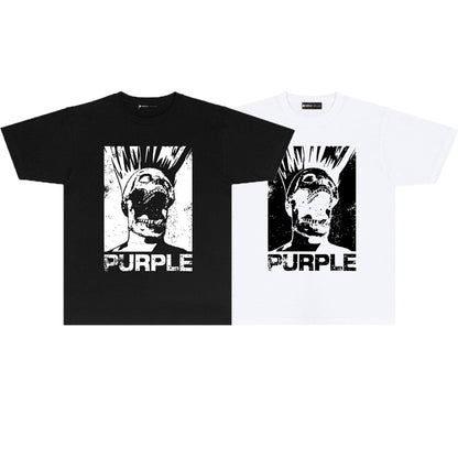 SOLLSALE-PURPLE  fashion T-shirt