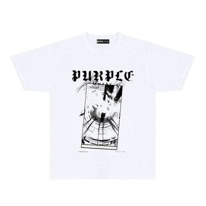 SOLLSALE-PURPLE  fashion T-shirt