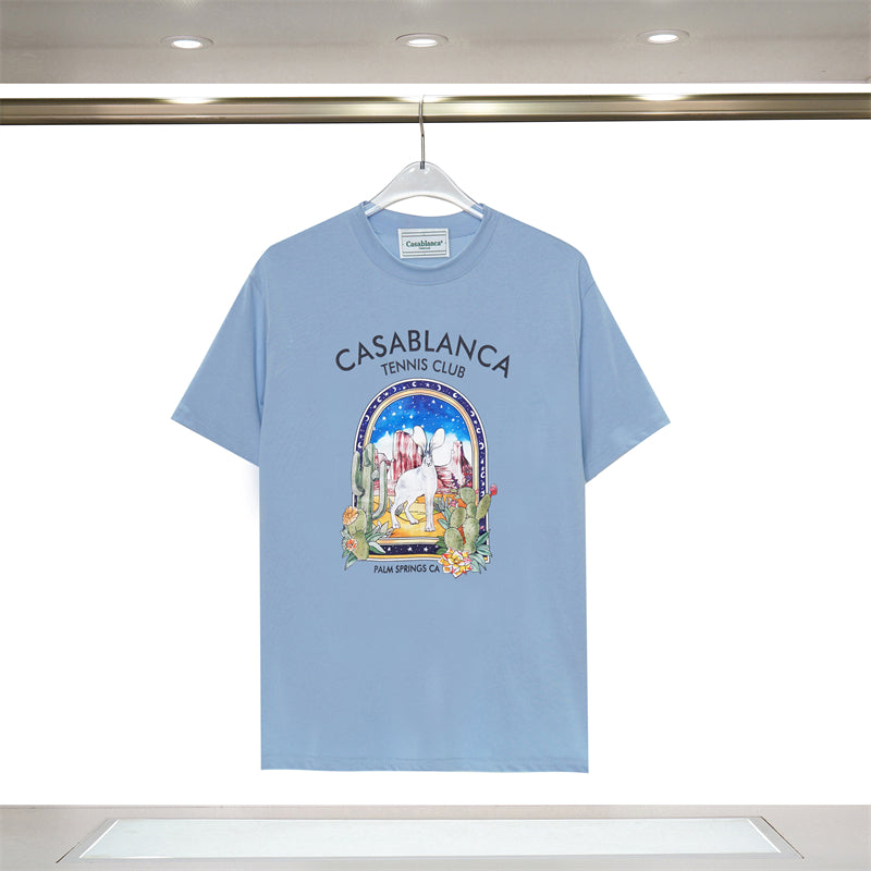 SOLLSALE-Casablanca fashion T-shirt