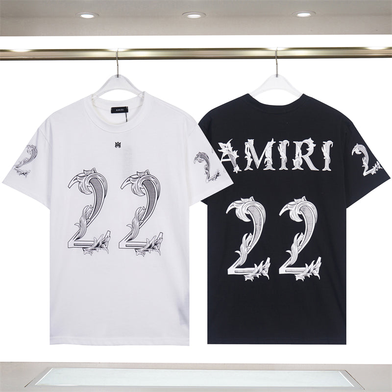 SOLLSALE-AMIRI  fashion T-shirt