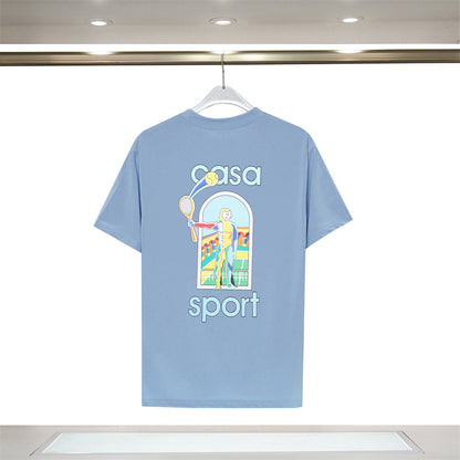 SOLLSALE-Casablanca fashion T-shirt