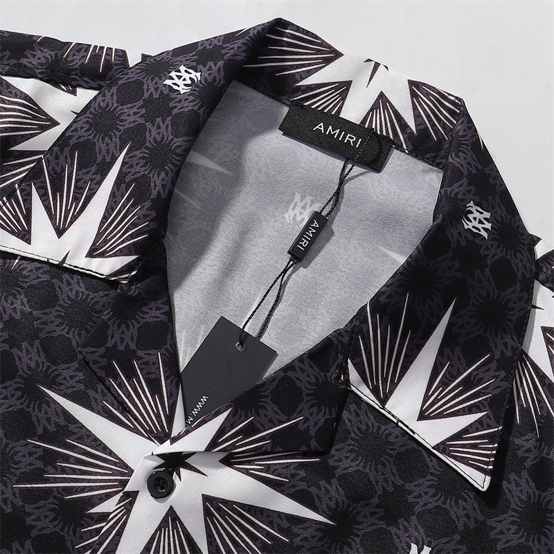 SOLLSALE-AMIRI silk shirt