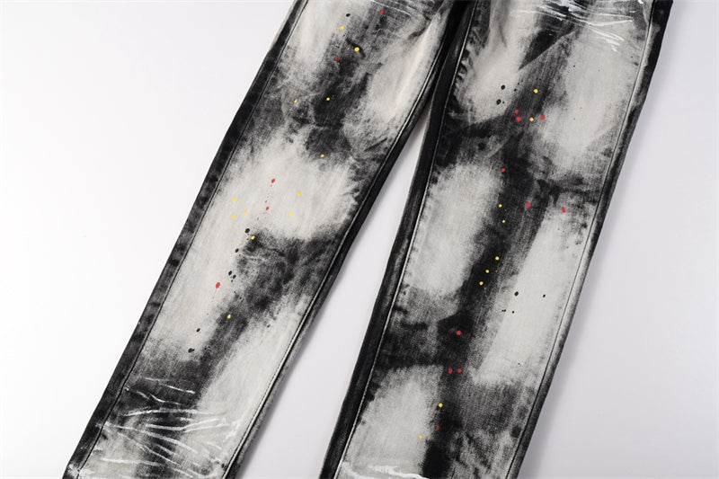 SOLLSALE-PURPLE  Fashion Jeans 9111