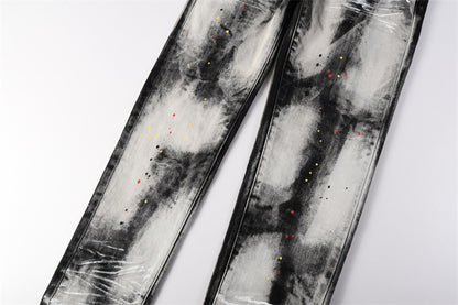 SOLLSALE-PURPLE  Fashion Jeans 9111