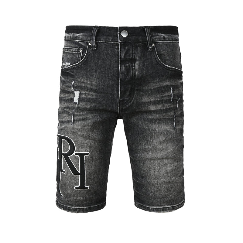 SOLLSALE-AMIRI  Fashion Denim shorts 6004