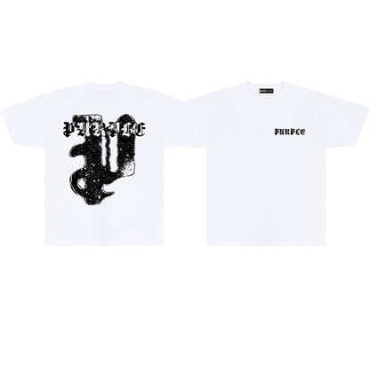 SOLLSALE-PURPLE  fashion T-shirt
