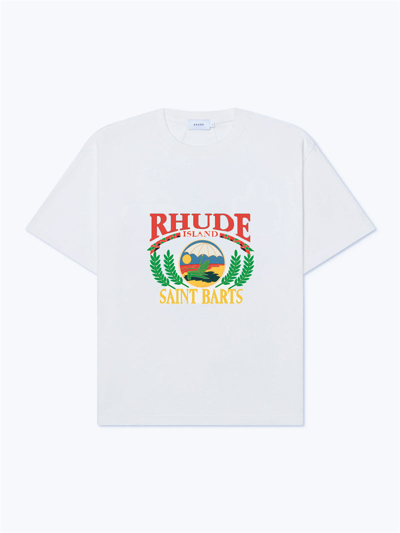 SOLLSALE-RHUDE fashion T-shirt