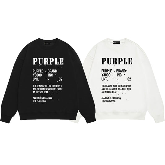 SOLLSALE-PURPLE Fashion Hoodie