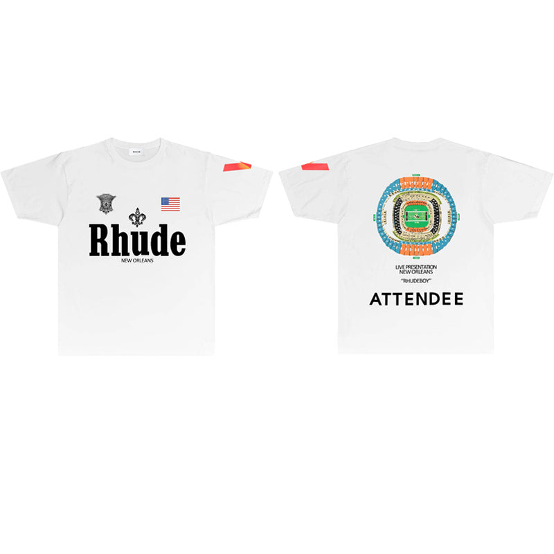 SOLLSALE-RHUDE fashion T-shirt