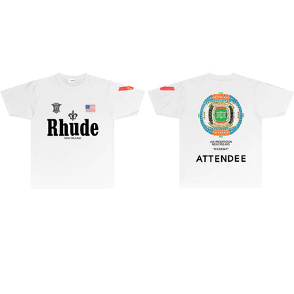 SOLLSALE-RHUDE fashion T-shirt