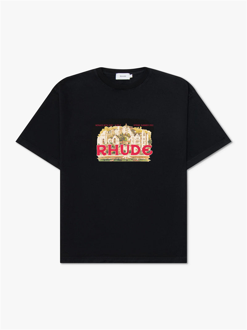 SOLLSALE-RHUDE fashion T-shirt