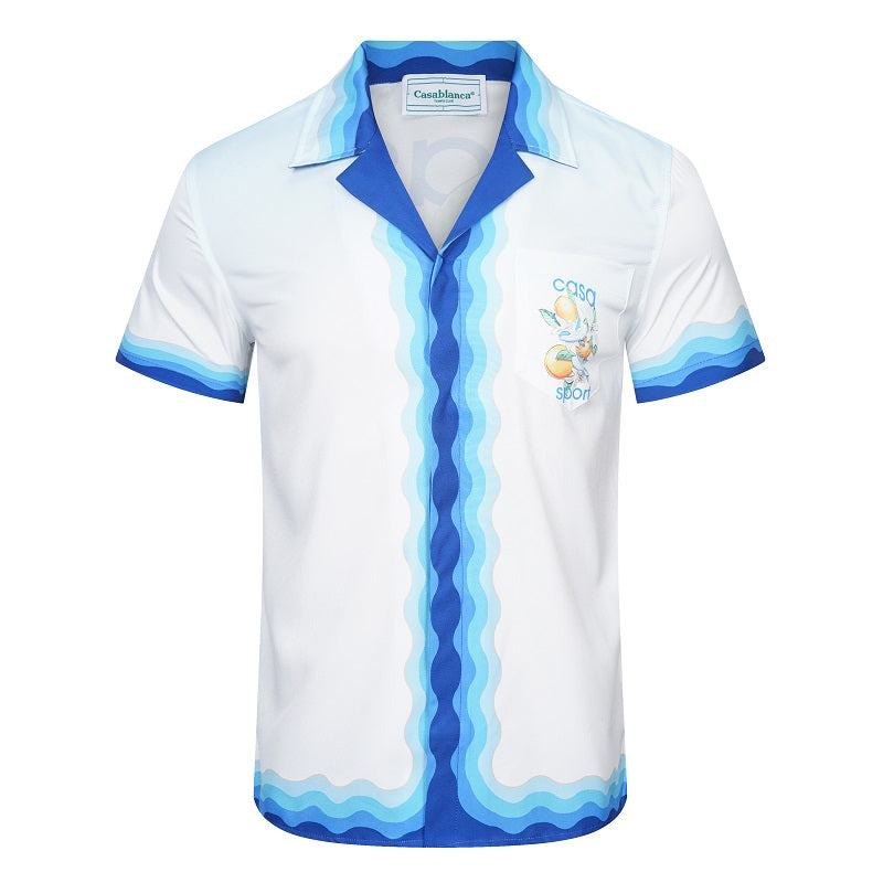 SOLLSALE-Casablanca silk shirt