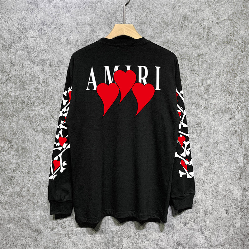 SOLLSALE-Amiri Fashion Long Sleeve T-Shirt