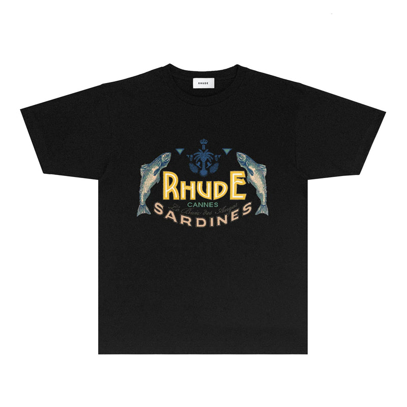 SOLLSALE-RHUDE fashion T-shirt