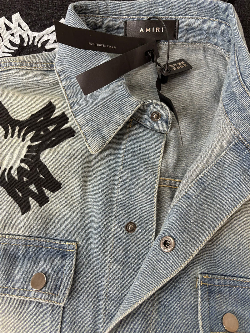SOLLSALE-Amiri fashion jacket